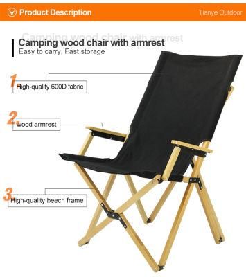 New Middel Size Canvas Aluminum Camping Folding Portable Leisure Beach Chair