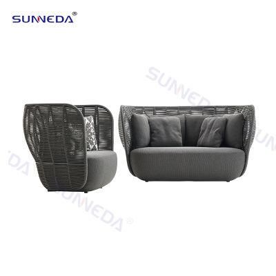 Modern Beach Poolside Leisure Big Seat Sofa Coffee Shop Chair