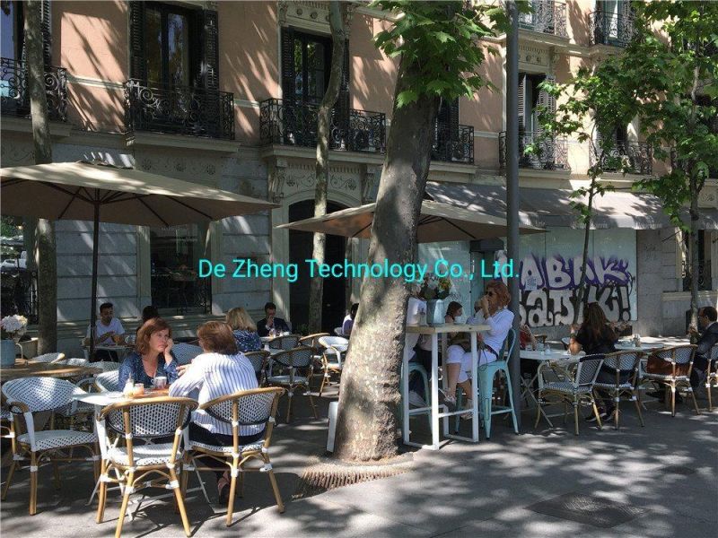 Foshan Wholesale Big Lots Stackable Aluminum Wedding Luxury Outdoor Restaurant Cafe Furniture