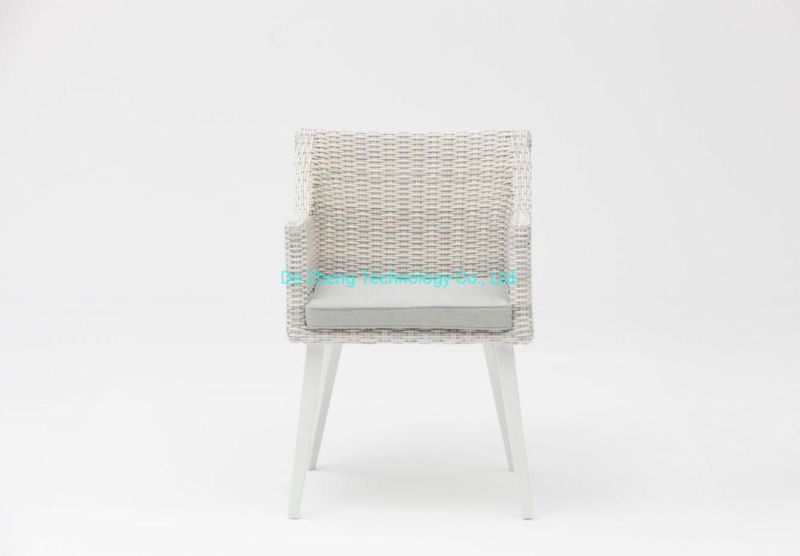 Hote Modern Aluminium Table Foshan Factory New Design Rope Chair Outdoor Leisure Garden Outdoor Furniture Set