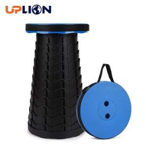 Uplion Collapsible Telescoping Stool Chair Retractable Folding Stool for Camping Fishing