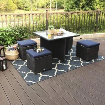 High Quality Rattan Wicker Chair Set Classic Garden Furniture Used Outdoor Furniture