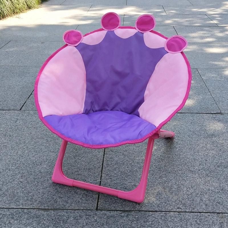 Kids Folding Moon Chair with Lovely Design