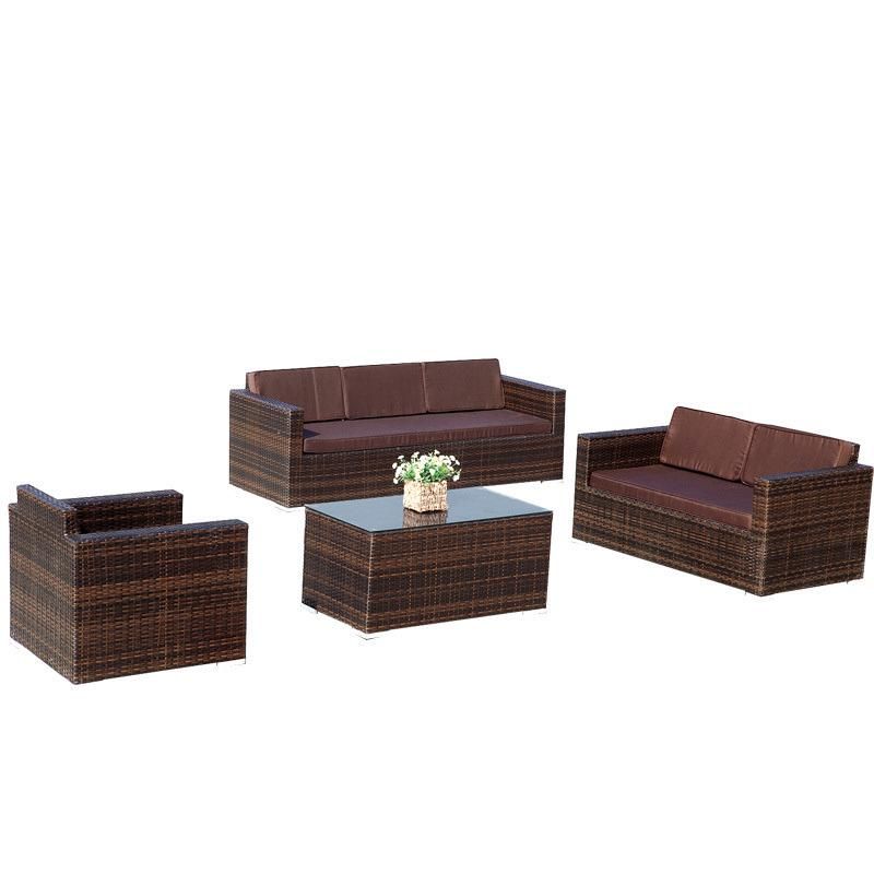 Wholesales Other Rattan & Wicker Furniture Outdoor Table and Chair Combination