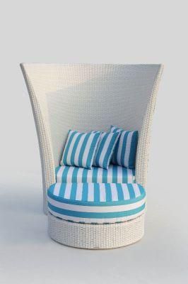 Modern Wicker Outdoor Furniture High Back Hotel Rattan Chair