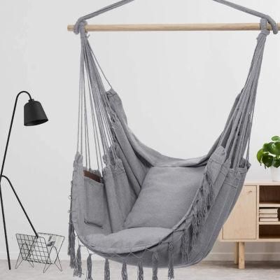Indoor/Outdoor Leisure Furniture Macrame Durale Hammock Hanging Chair