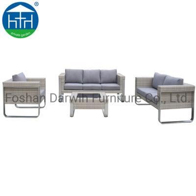 Rattan Sofa Patio PE Wicker Sofa Lounge Outdoor Garden Sofa