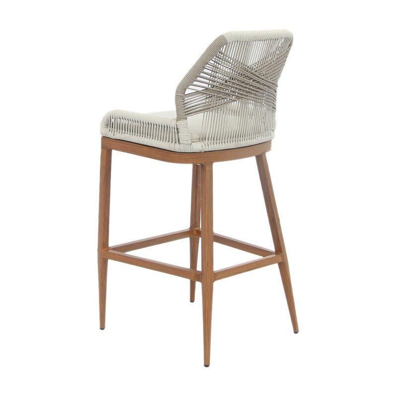 Best Patio Outdoor Garden Indoor Bar Chair Bar Stool with Cushion