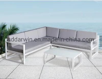 Outdoor Metal Aluminum Furniture Sofa Set Low Cost Economic for Retailer