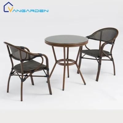 Hot Sale Outdoor Patio Furniture Set with Dining Table and Chairs