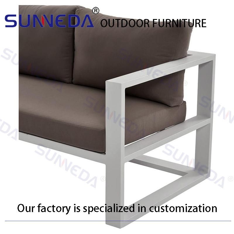 Patio Sofa Garden Sets Outdoor Furniture Aluminum Beach Chair Set