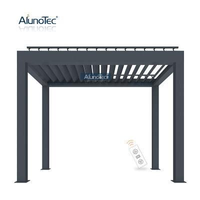 Best Quality White Pergola For Hanging Plants With Louvered Roof