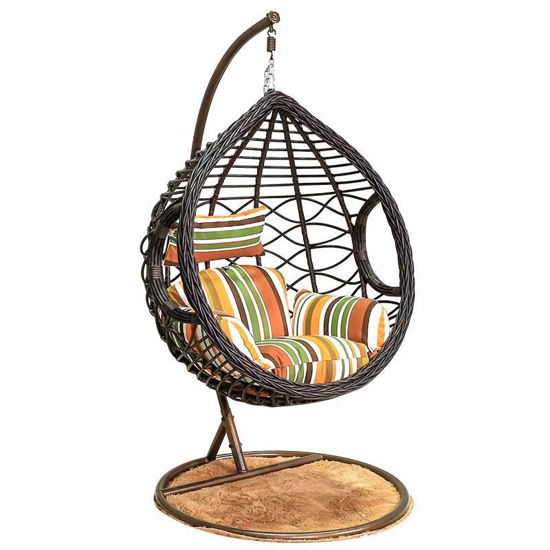 Garden Rattan Outdoor Modern Hanging Egg Swing Chair