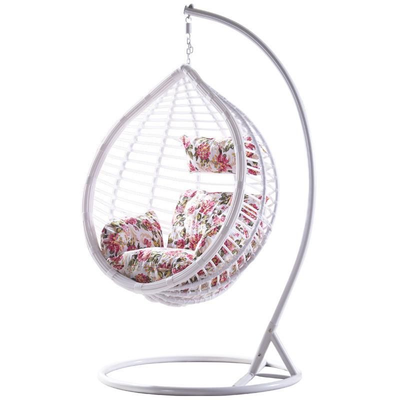 Comfortable Rattan Wicker Patio Garden Indoor Outdoor Egg Swing Chair