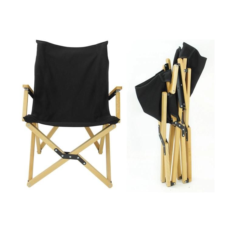 New Two Sizes Outdoor Wooden Beech Folding Chair