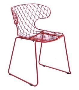 694-H45-St Vintage Restaurant Chair Metal Restaurant Dining Chair