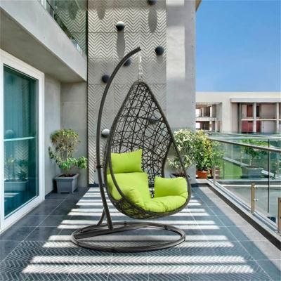Modern Outdoor Exterior Garden Patio Home Rattan Wicker Furniture Hanging Swing Chair