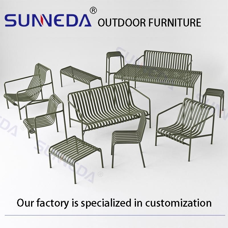 New Concept Simple Style Patio Courtyard Terrace Outdoor Table Furniture Set