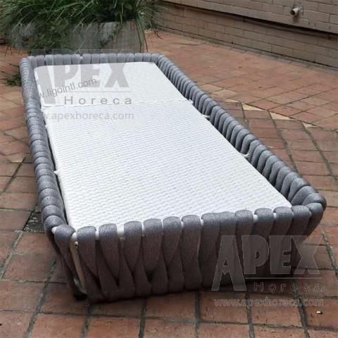 Outdoor Garden Patio Bistro Morden Beach High Quality Sun Lounger