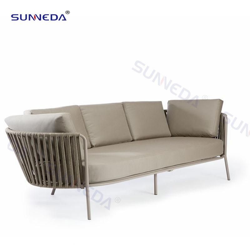 Garden Wicker Fabric Patio Dining Sets Outdoor Furniture Sofa Set