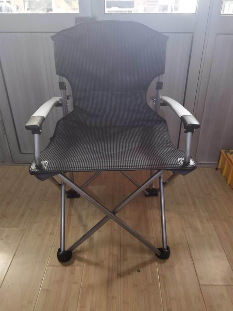Heavy Duty Padded Folding Camping Director Chair with Cup Holder, Fashionable Director Chair with Stability Metal Frame