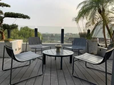 Aluminum Metal Waterproof Chairs Outdoor Furniture Wholesale Patio Garden Chaise Lounge