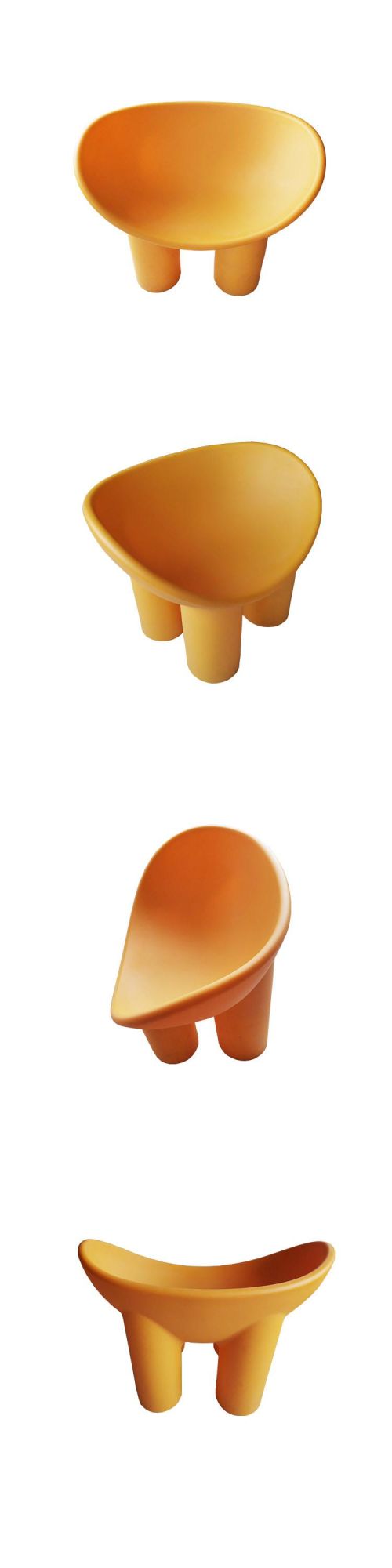 Stool Leisure Stool for Living Room/Flower Language/Yard European and American Style