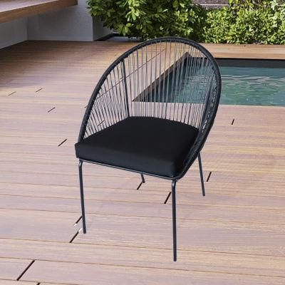 Rattan / Wicker Simple OEM Carton Hotel Furniture Leisure Chair