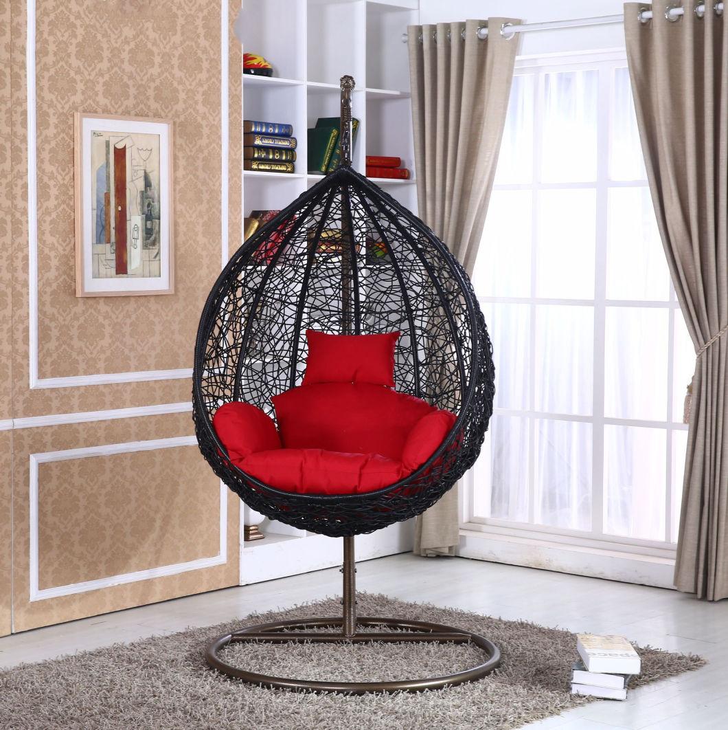 Garden Modern Egg Outdoor PE Rattan Hanging Leisure Swing Chair
