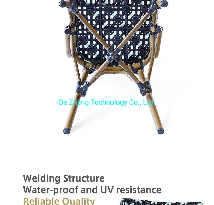 Outdoor Street Aluminum All Weather Bar Restaurant Beach Dining Furniture