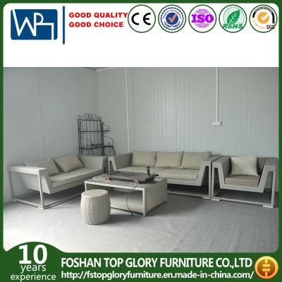 Modern Aluminum Frame Home Outdoor Garden Rattan Sofa Furniture Set