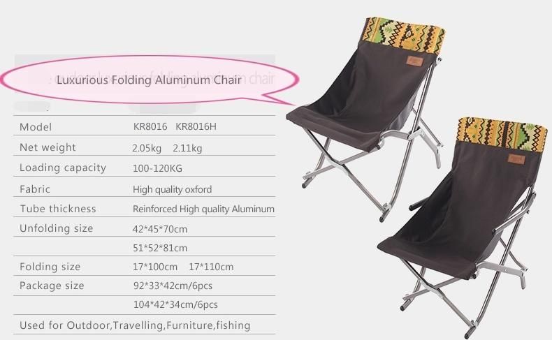 Beach Leisure Portable Folding Chair for Kids