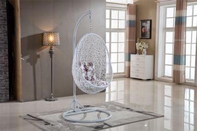 Metal Rotary OEM by Sea Patio Swing White Chair