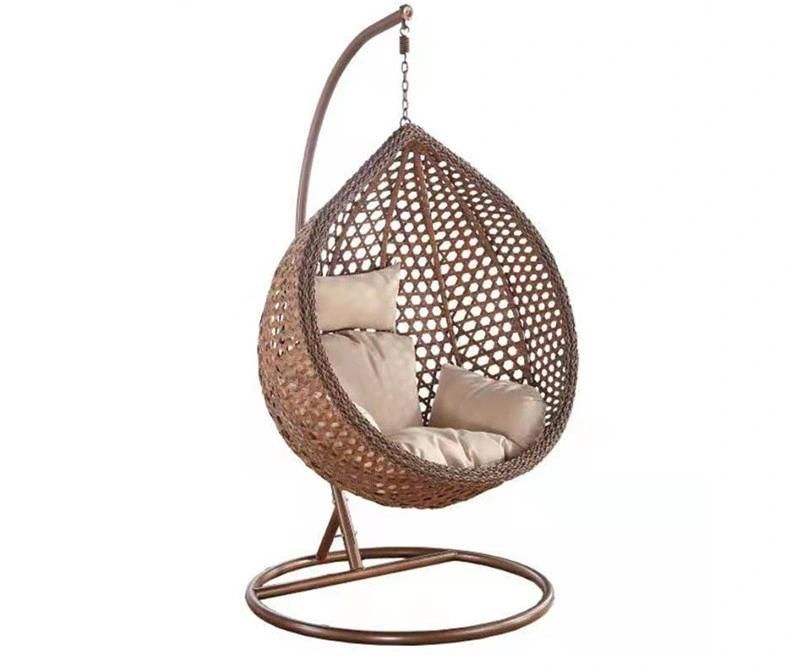 Hotel Garden Home Patio Outdoor Modern Rattan Hanging Swing Chair