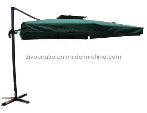 Outdoor Furniture Double Top Deluxe Patio Rome Umbrella 360 Degree Option Hotel Umbrella