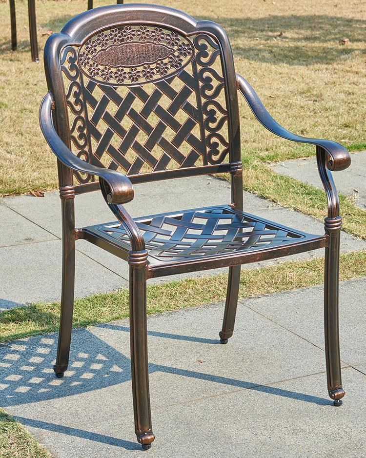 Trend Style Patio Table and Chair Set Outdoor Sectional Furniture Set with Dining Table