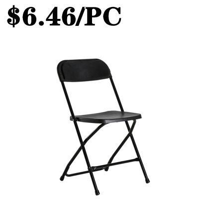 Wholesale Foldable Meeting Training Metal Plastic Camping Dining Folding Chair