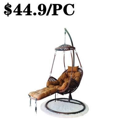 Garden Hanging Swing Outdoor Wicker PE Egg Patio Rattan Chair