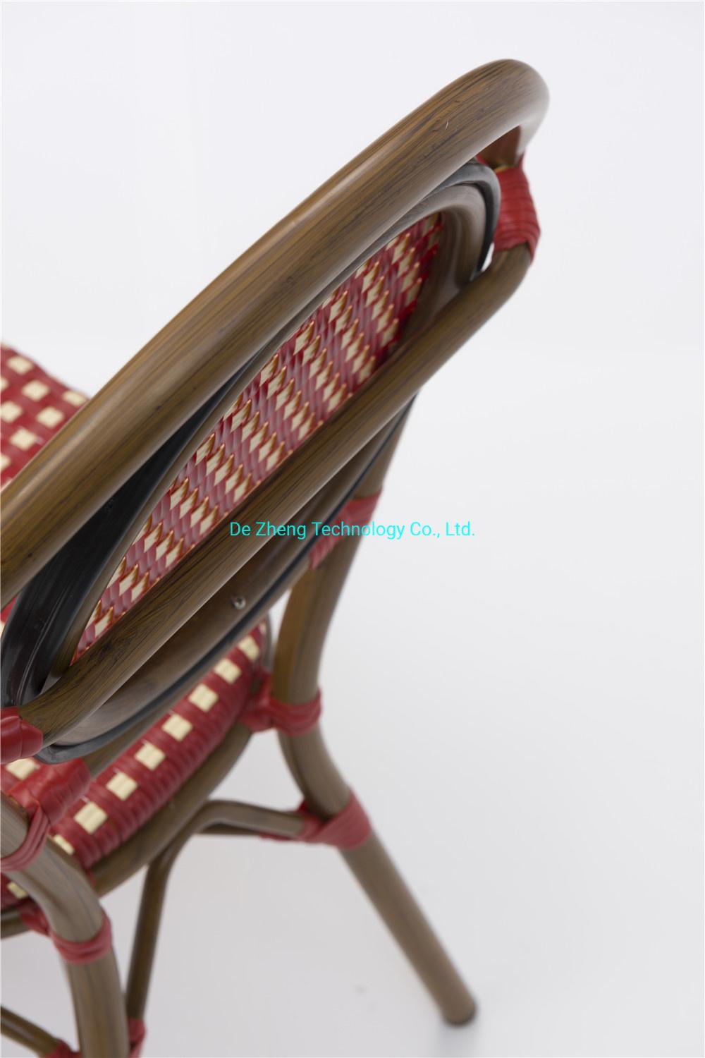 Luxury Hotel Balcony PE Rattan Leisure Outdoor Rattan Pool Side Cafe Quick Dry Hotel Furniture