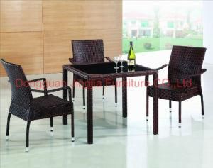 Iron Rattan Leisure Coffee Lounge Table and Chair (JJ-S333&554)