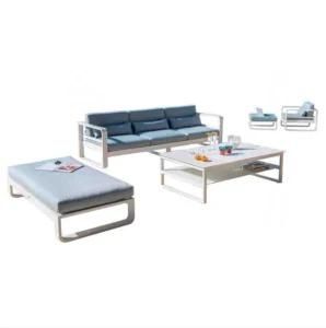 All Weather Living Room Outdoor Furniture Aluminum Sofa Lounge Garden Sofa Sets