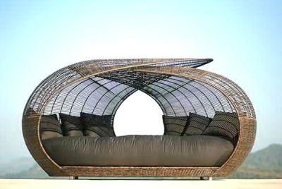 Outdoor Rattan Lounge Bed (YT-DF-164-1)