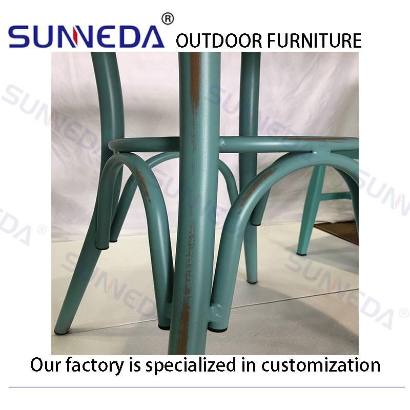 Distress Dining Chair Old Style Chair Outdoor Furniture Garden Furniture