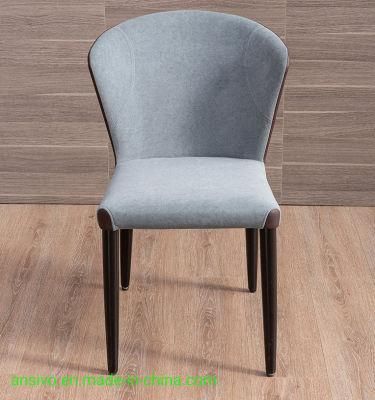 Cushion MID Century Wooden Linen Fabric Home Furniture Dining Chairs for Sale