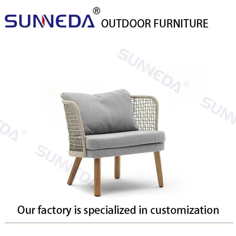 All Weather Aluminium Alloy Front Porch Countryside Villa Chair Outdoor Furniture