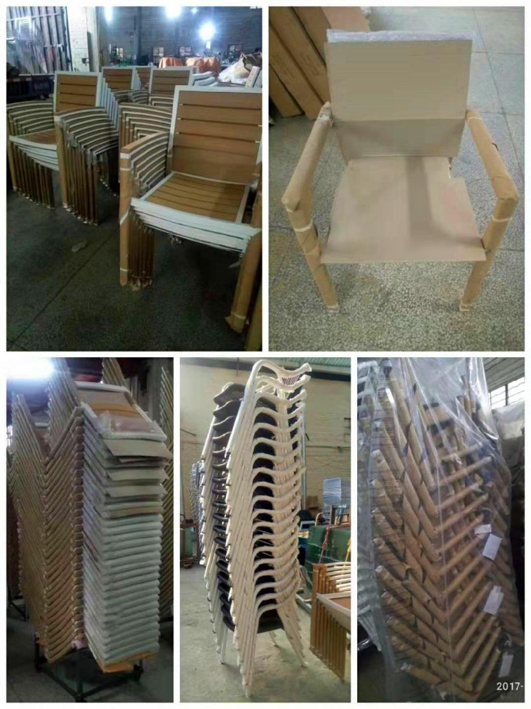 Gardern Furniture Outdoor Stackable Chairs Table Set