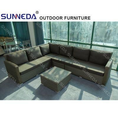 Rest Room Leisure Fabric Sofa Rattan Modern Furniture with Cuetomized Color