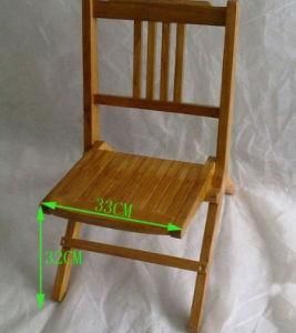 Wooden Folded Chair Oak Chair Outdoor Chair (H-H078)
