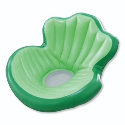 Green Inflatable Shell Outdoor Beach Seat