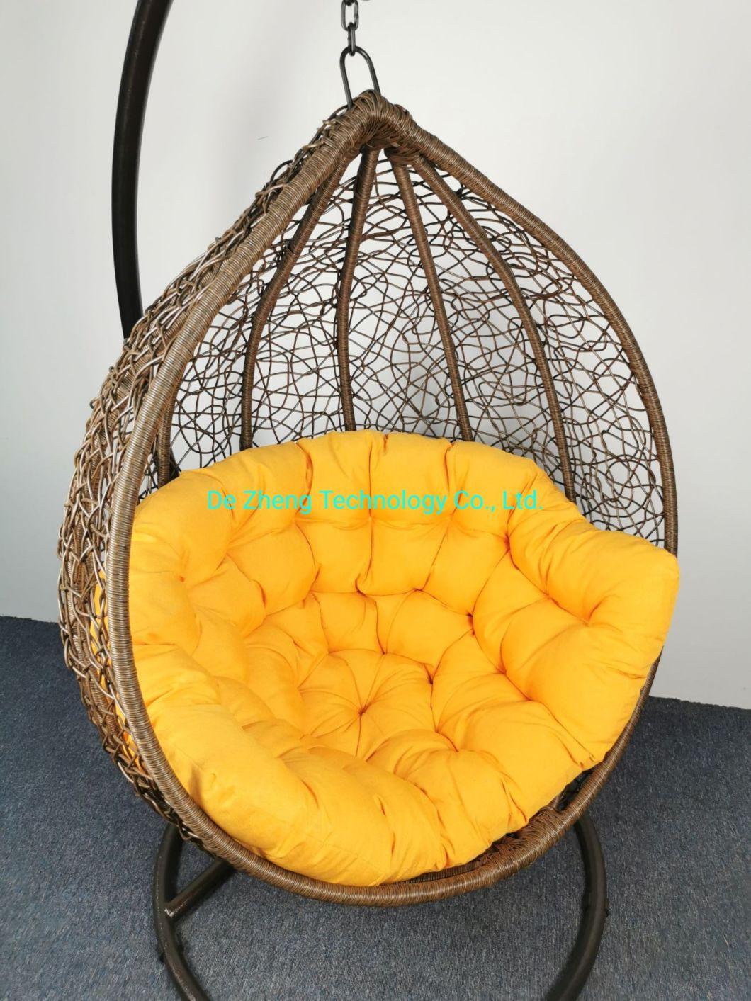 Extra Large Outdoor Patio Swings Hanging Chair with Enforce Iron Stand